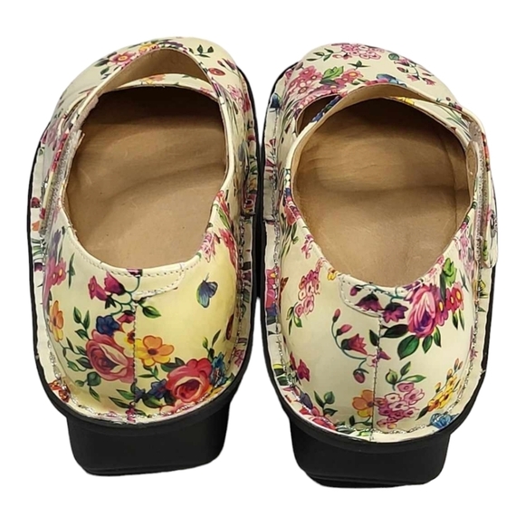 Alegria Dayna Mary Jane Floral Shoes Sz 41 - Picture 9 of 16